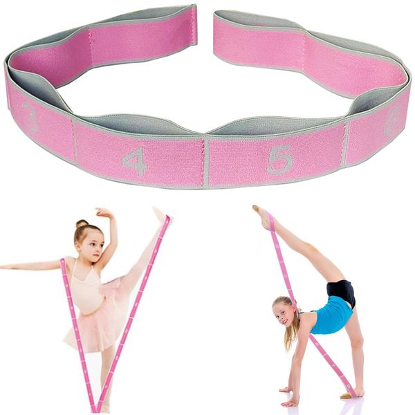 Stretch Strap,Kids Stretch Band,Resistance Bands for Gymnastics Training,Yoga,latin Exercise Trainer