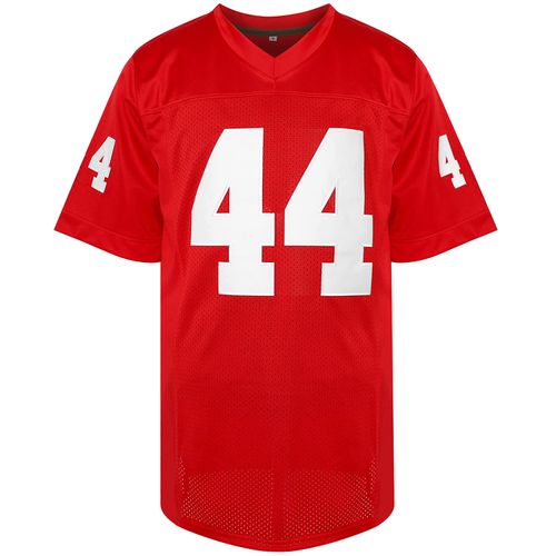 Forrest Gump #44 The Movie Stitched Football Jersey S-3XL (Medium, Red)