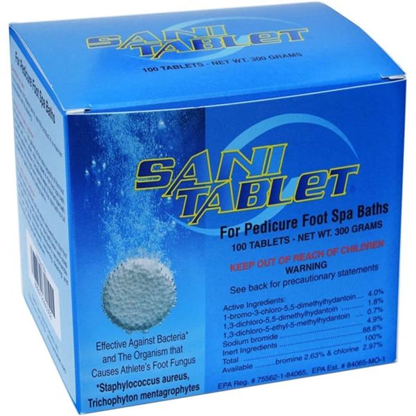 SANI CARE Sani-Tablet 100 Tablets (Model: SAN0100)