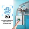 Biometric Fingerprint Padlock Rechargeable Keyless Lock Waterproof Smart Locker