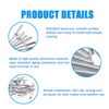 BESTYCHAO 150pcs 7 Sizes Aluminum Blind Rivets, Pop Rivets Assortment Kit