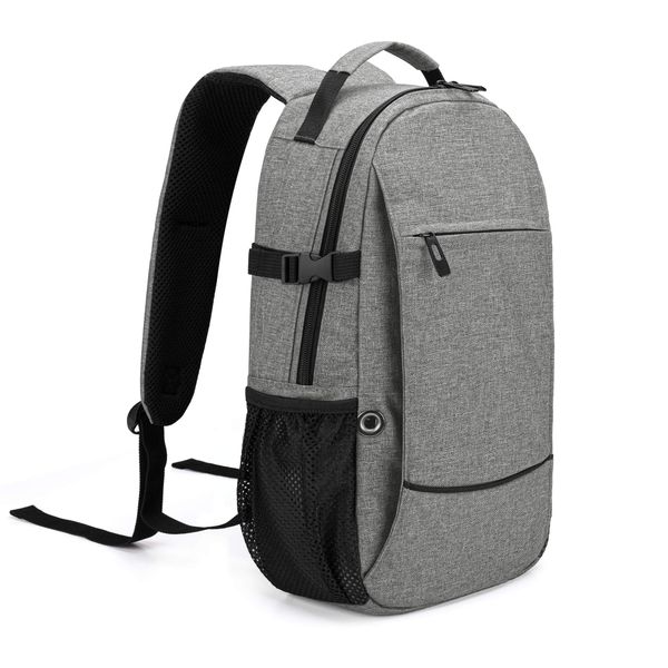 CURMIO Oxygen Tank Backpack, Portable Oxygen Cylinder Carrying Bag, Ideal for Daily Basis, Shopping, Travel, Fits for Tank Size M2, M4/A, ML6, M6/B, M7, M9/C, Patent Pending, Grey