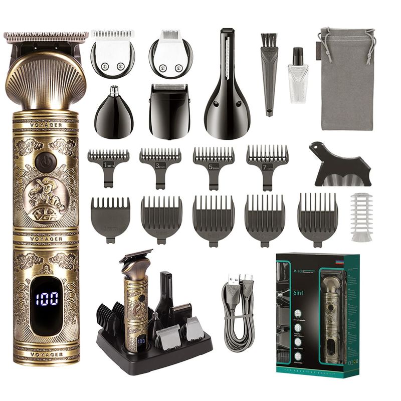 KOGULA Beard Trimmer for Men,Cordless Hair Clipper,Electric Razor ...