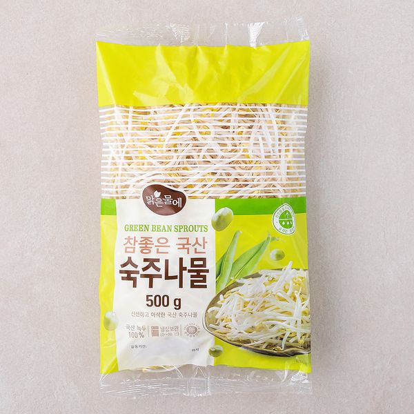 Korean bean sprouts that are good for clear water, 500g, 1ea