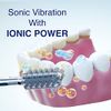 Soladey Rhythm 2, Ionic Power Electric Toothbrush, Solar Panels and TiO2 Semiconductor (Snow White), Ready to use Ionic Toothbrush