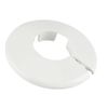 PK 5 X White 15mm PVC Pipe Covers for Wall and Ceiling