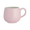 Mason Cash Embossed Honeycomb Pink Mug, 35 CL