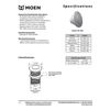 Moen AS-4201-BLS Garbage Disposal Air Switch Coordinating Decorative Button, Decorative Button Only, Housing Required, Black Stainless