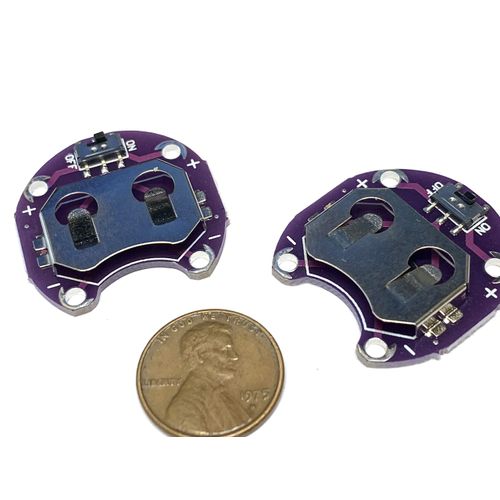 2 Pieces Coin Cell on off Battery Holder CR2032 Battery Mount Module DIY A17