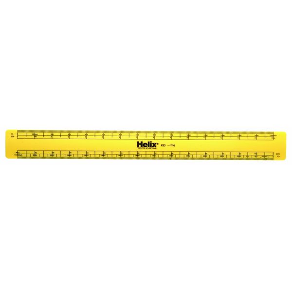 Helix Oxford Engineers Scale Ruler