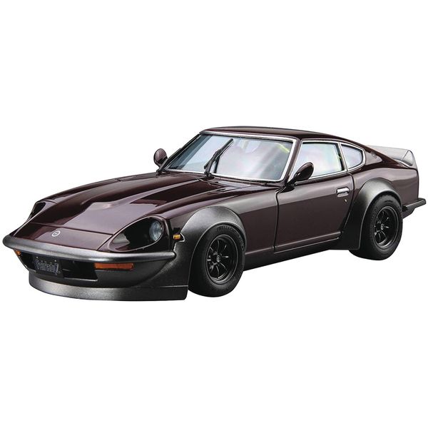 AOSHIMA 1/24 The Model Car Series No. 30 Nissan S30 Fairlady Z Aero Custom 1975 Plastic Model