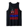 American Flag Patriotic Welder Engineer Welding Engineering Tank Top