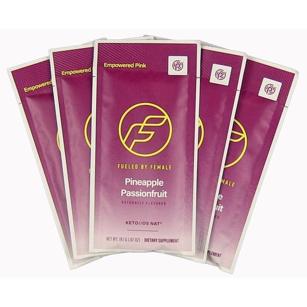 Pruvit Keto Fueled By Female Pineapple Passionfruit Charged Ketones 5 Sample Pck