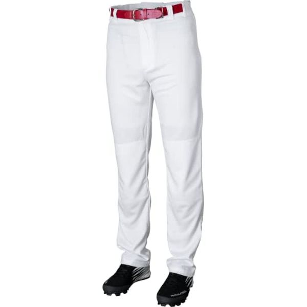 Rawlings | BP31SR Baseball Pants | Semi-Relaxed Fit | White | Adult Medium