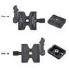 Andoer Quick Release Clamp and Quick Release Plate for Arca Swiss Standard Tripod Ball Head