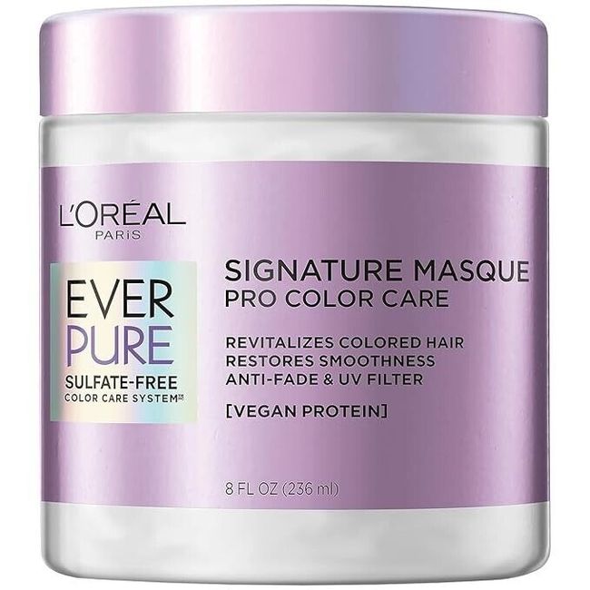 L'Oreal Paris EverPure Sulfate Free Signature Masque Pro Color Care, Hair Mask