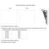 ALGOMAS® Universal Oven Seal Kit - 6 Metal Hooks - 3 Metres Length