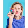 iscream Love Heart Shaped Strawberry Scented Solid Lip Gloss Quad