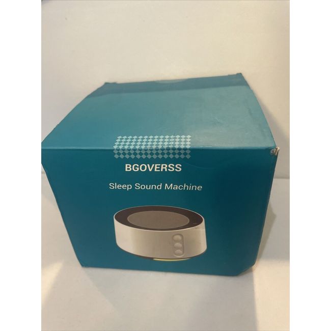 BGOVERSS White Noise Machine White Color