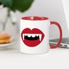 CafePress Vampire Teeth Mugs 11 oz (325 ml) Ceramic Coffee Mug