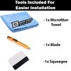 BOGAR TECH DESIGNS Full Headlight Head Light Tint Kit Compatible with Dodge Charger 2011-2014, Light Smoke
