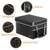 DocSafe File Box Fireproof File Storage Organizer Box with Lid,Collapsibl