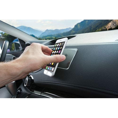 Nano Gel Pad Car Sticky Pad - 10 Pack Reusable Super Sticky Gripping Pads - Super Gripping Sticky Pads for Car Dashboard - 2 Sizes Magic Sticky Pads Clear Holds Objects Under 5 Lbs