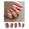 Jelly Chip Ultra Slim Petit 005 Chocolate Brown (24 Chips / 12 Sizes)