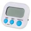 Kitchen Timer, Digital Learning Timer, for Learning, Study and Cooking, Magnet, Loud Volume, Large Screen, Up to 99 Minutes, 59 Seconds Countdown, Repeat Function, Present, Easy Operation, White