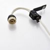 One Light Recessed Lamp Holder Kit in Unglazed Ceramic