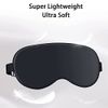 Silk Eye Mask, 2 Pack Natural Silk Sleep Mask with Adjustable Strap and Ear Plugs, Eye Sleep Shade Cover, Blocks Light Sleeping Eye Mask for Women Men