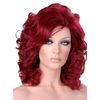 Forever Young Ladies Soft Curls Wine Red Womens Curly Fashion Full Wig