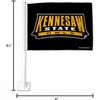 Rico San Antonio Spurs Throwback 11X14 Window Mount Two-Sided Car Flag