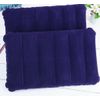 TTOA - Inflatable Travel Pillow | Rectangle Shape Navy Pillow | Size 45 x 30 cm