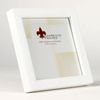 Lawrence Frames Standard Wood Picture Frame, 4x4, White