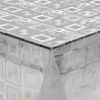 Home Direct Rectangular Oilcloth Clear PVC Wipe Clean Tablecloth 140cm x 240cm