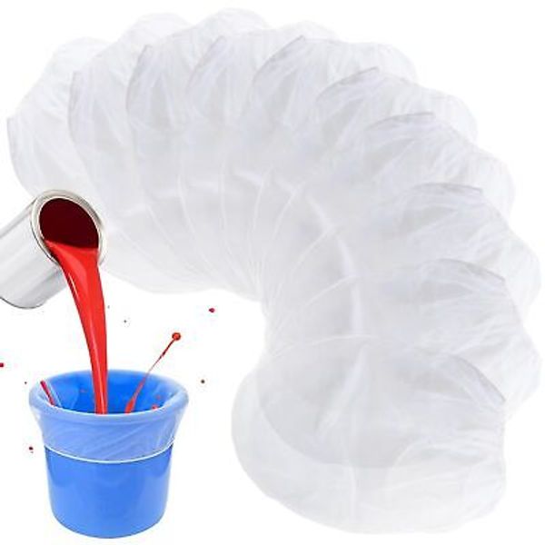 10pcs paint strainer bag  5 gallon paint filter strainer bucket strainer w