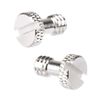 CAMVATE 1/4"-20 Slotted Screw for Quick Release Plate (2 Piece)
