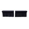 Construct Pro Single-Gang WideMouth Décor Brush Plate (Black Plate w/Black Brush)