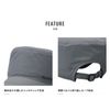 Shimano CA-016V Synthetic Work Cap, M, Dark Gray, 2023 Color