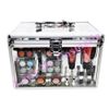 CC221 Carry All Trunk Professional Makeup Kit Pedicure, Manicure Gift Set