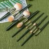 Kamay's Soft Make Up Brushes Set Face Blusher Powder Eyeshadow Foundation Blending - Avocado