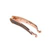 2pcs Black Simulation Pearl Claw Clip Hair Tool Accessory Hair Jewelry Hairpin Hair Claw Gripper Side-knotted Clip Female Acrylic With Pearl Rhinestone Accessory (Pink and blue)
