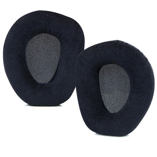 SINOWO Replacement Earpads for Sennheiser HDR RS165,RS175,RS185,RS195 RF Wireless Headphones,Ear Pads Cushions with Noise Isolation Memory Foam,Softer Velour-Black