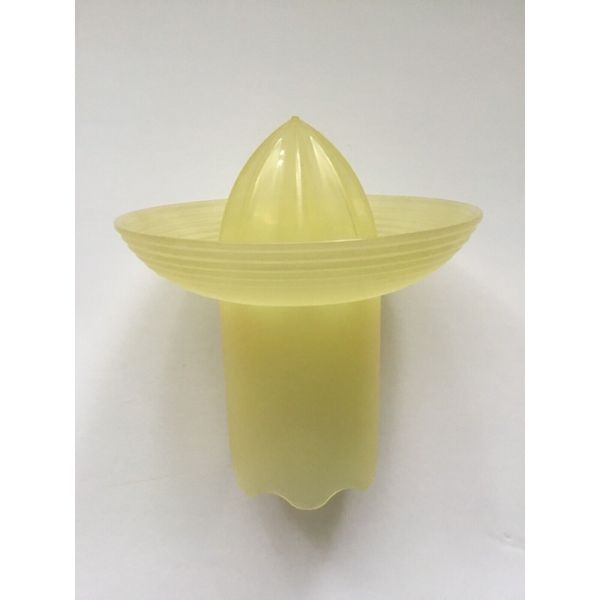 Tupperware Impressions Star Sunlight Yellow CITRUS Manual JUICER Fresh Juice NEW