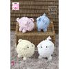 KingCole Pig Yummy & Funny Knitting Pattern 9111