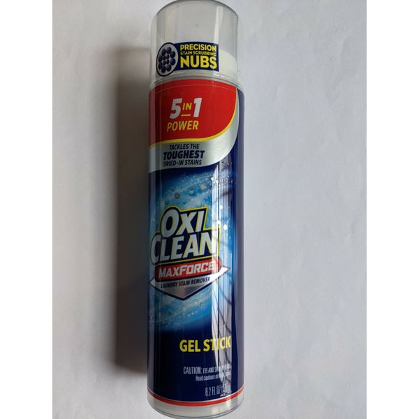 OxiClean Max Force Gel Stain Remover Stick, 6.2 oz