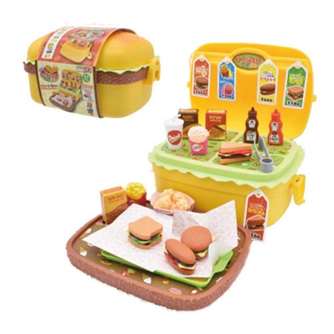 Linx Welcome Burger Shop Set DX Play Clerk Shop Shop Toy Educational Pretend Play Hamburger