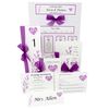 Personalised Handmade Postcard Style Wedding/Evening Invitations with envelopes. (60)