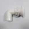 Osculati Plastic Skin Fitting 90 Degree Elbow - 1 1/2"